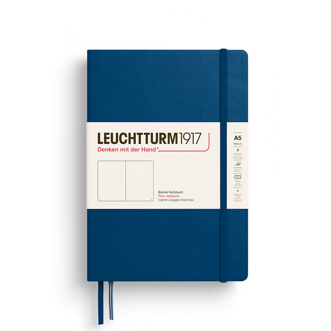 LEUCHTTURM1917 (A5) harðkápa auð - Indigo