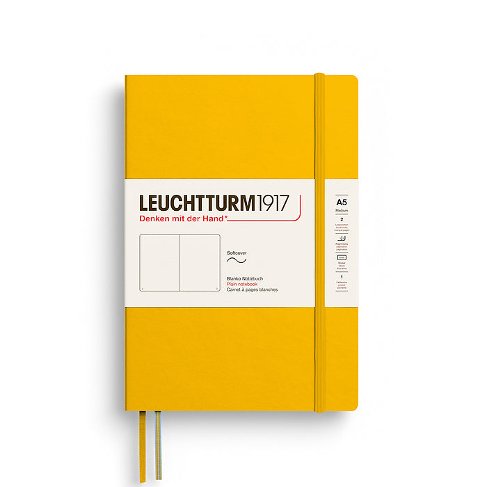 LEUCHTTURM1917 Notebook - A5 Soft Cover Sunflower (auðar síður)
