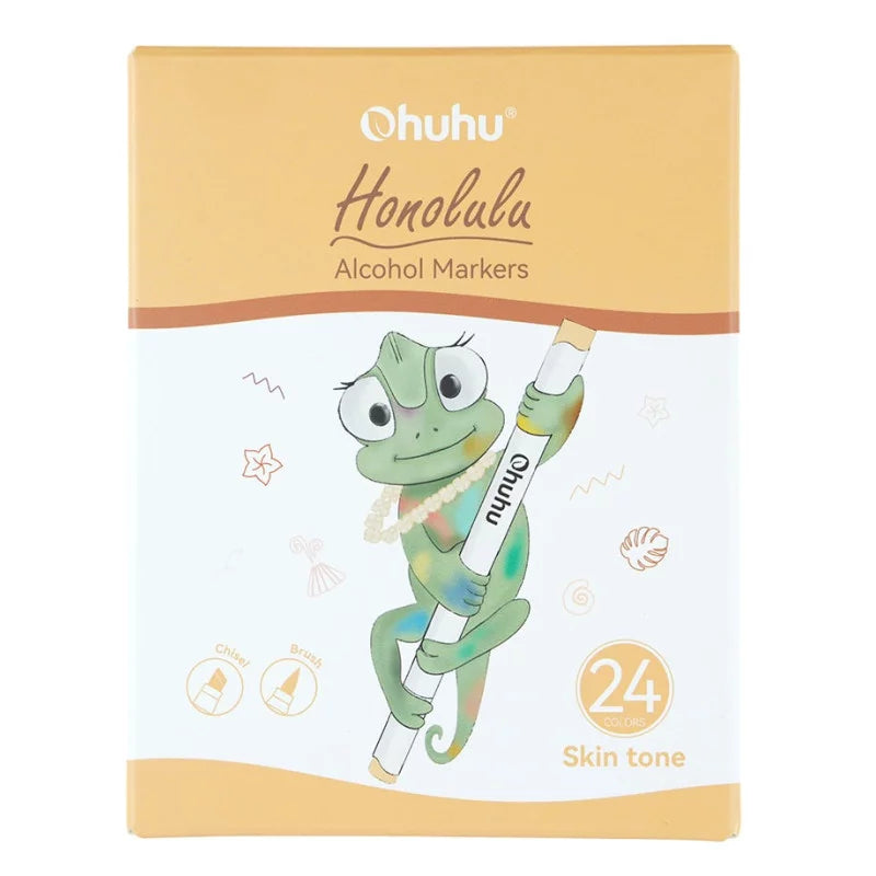 Ohuhu Honolulu [24stk - brush&chisel] Skin Tone