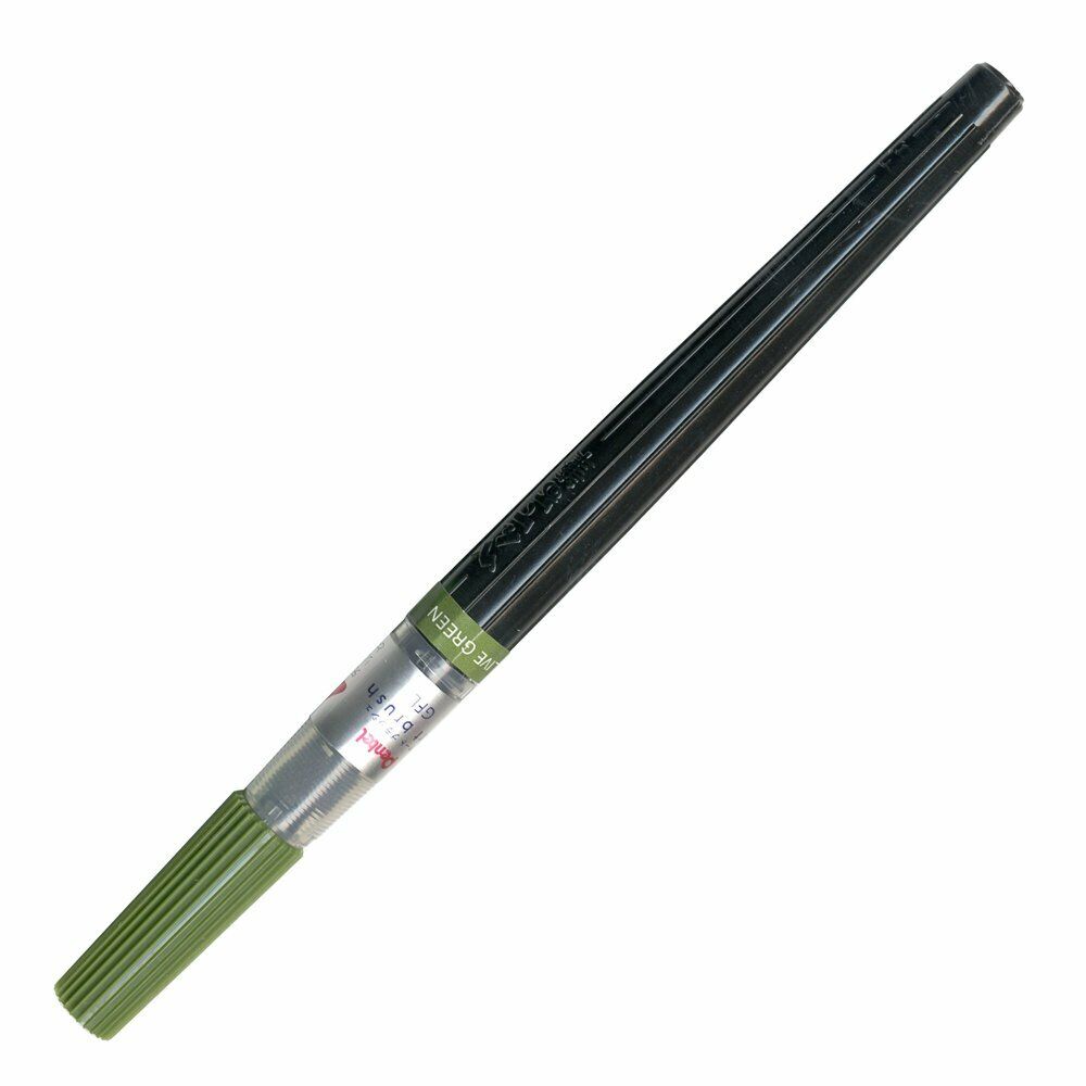 Pentel Art Brush Pen - Olive Green