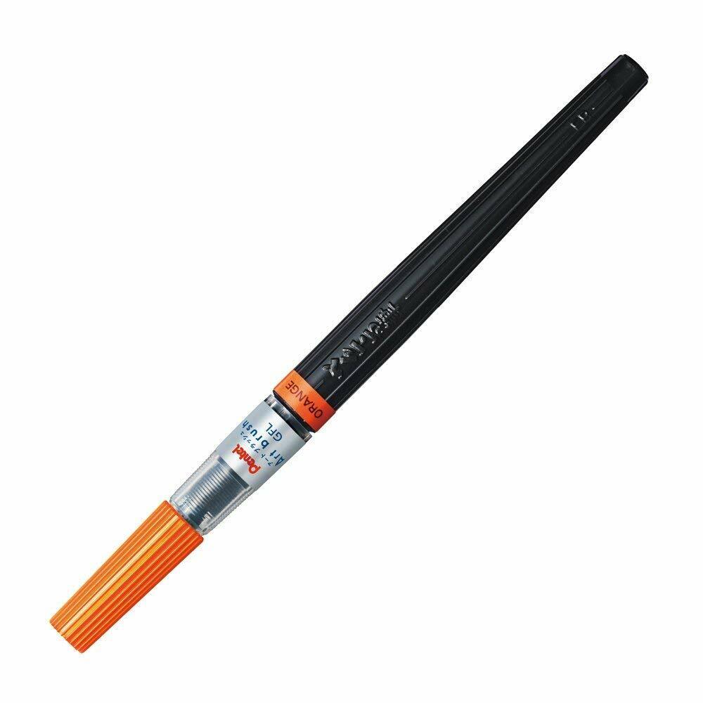 Pentel Art Brush Pen - Orange