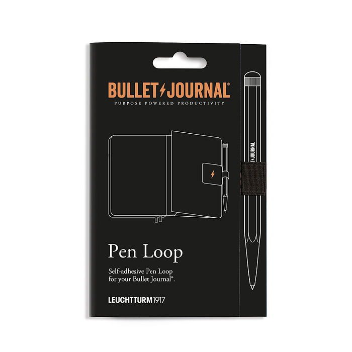 LEUCHTTURM1917 Pen Loop Bullet Journal - Black