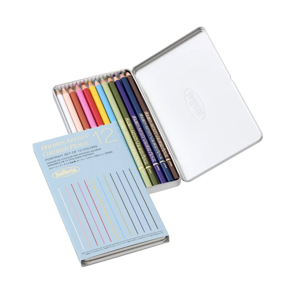 Holbein Colored Pencil - Portrait Set (12 colors)