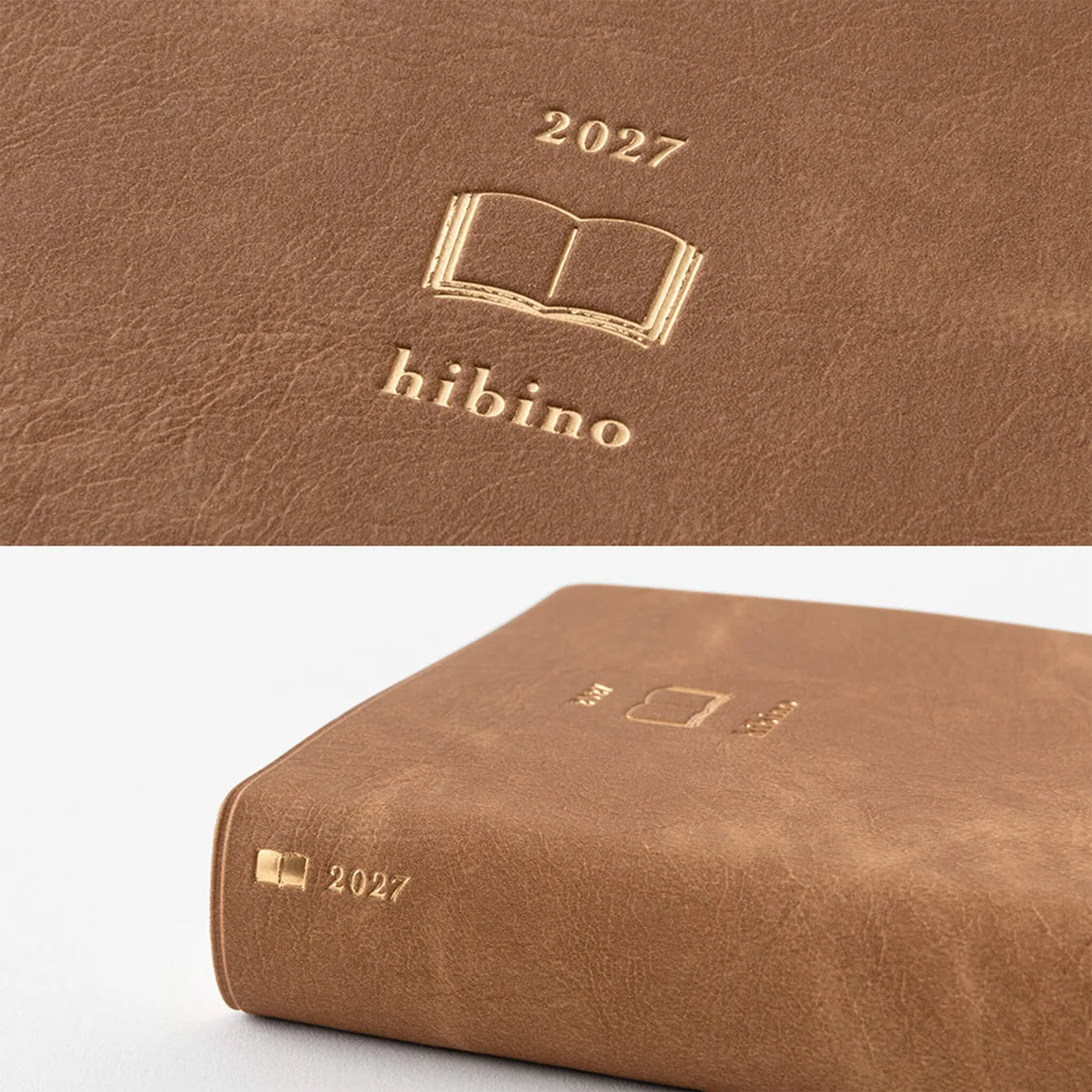 Midori Hibino dagbók [A6 - 2027] Camel
