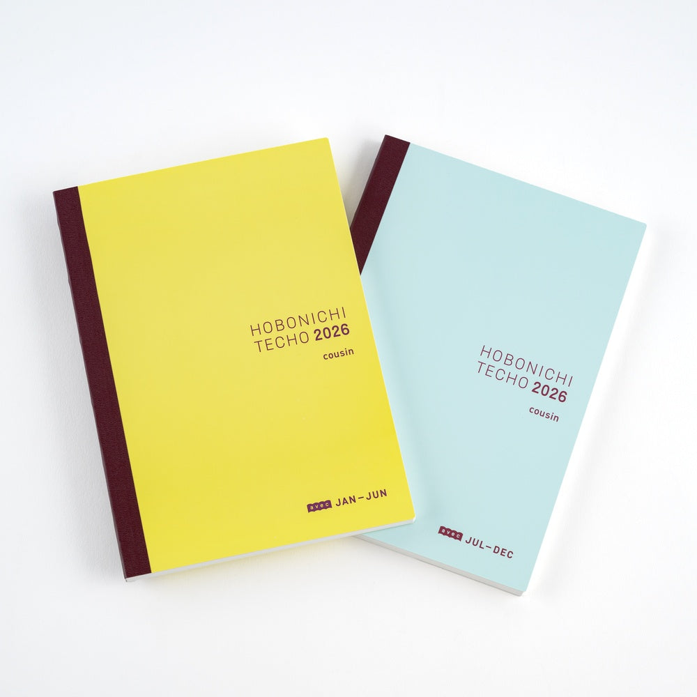 2026 Japanese Cousin Avec Books [A5/Jan Start/Mon Start/6-Month x 2]