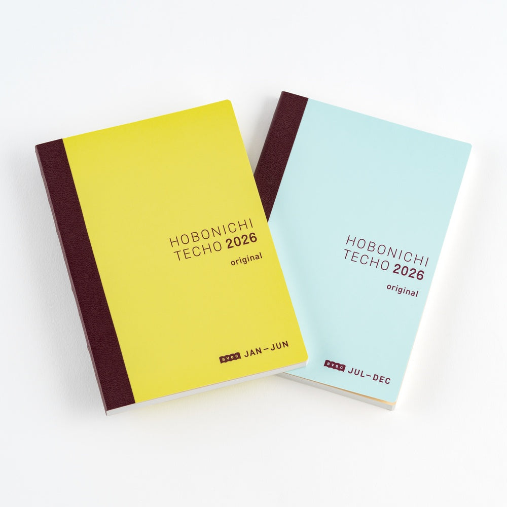 2026 Japanese Original Avec Books [A6/Jan Start/Mon Start/6-Month x 2]