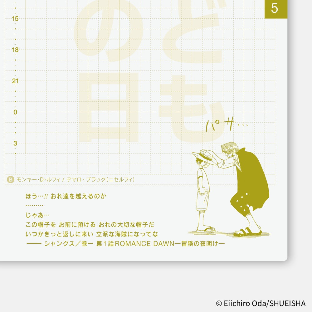 2026 Japanese Original Book - One Piece Edition [A6/Jan Start/Mon Start]