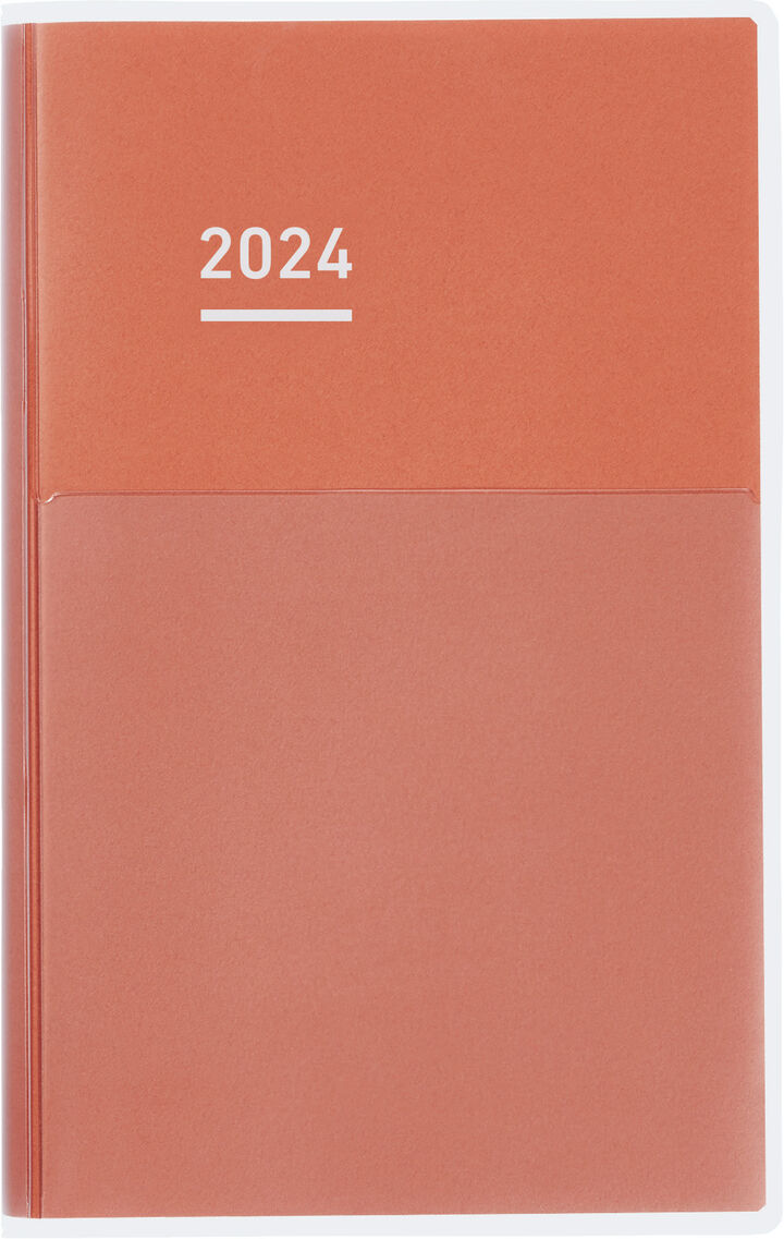 Kokuyo Jibun Techo - DAYs Mini Red 2024