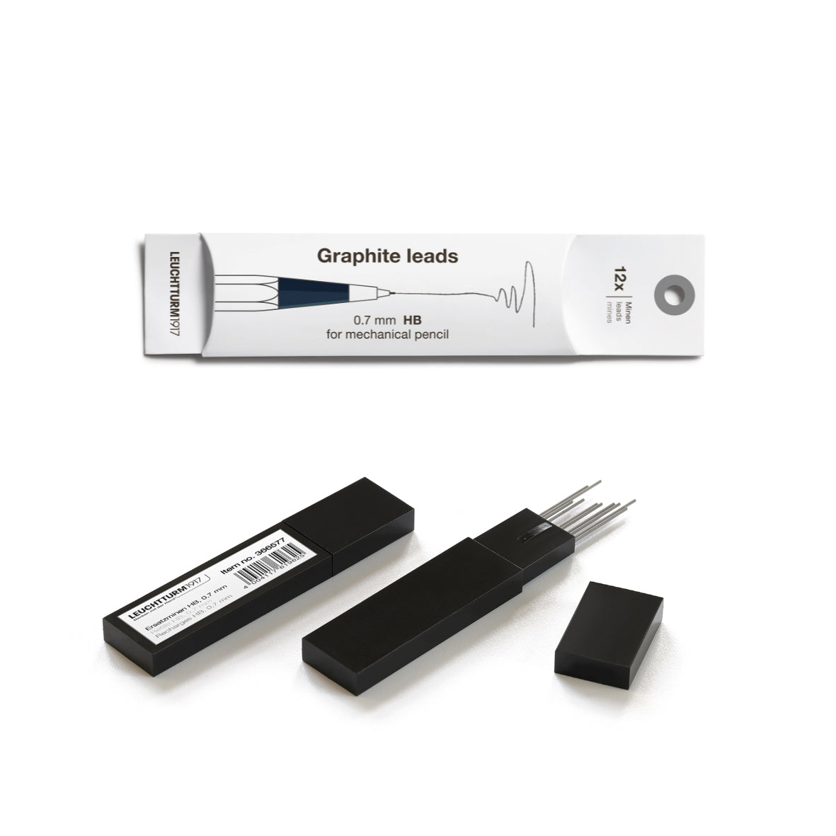 Leuchtturm1917 Drehgriffel nr. 2 (0.7mm) blý