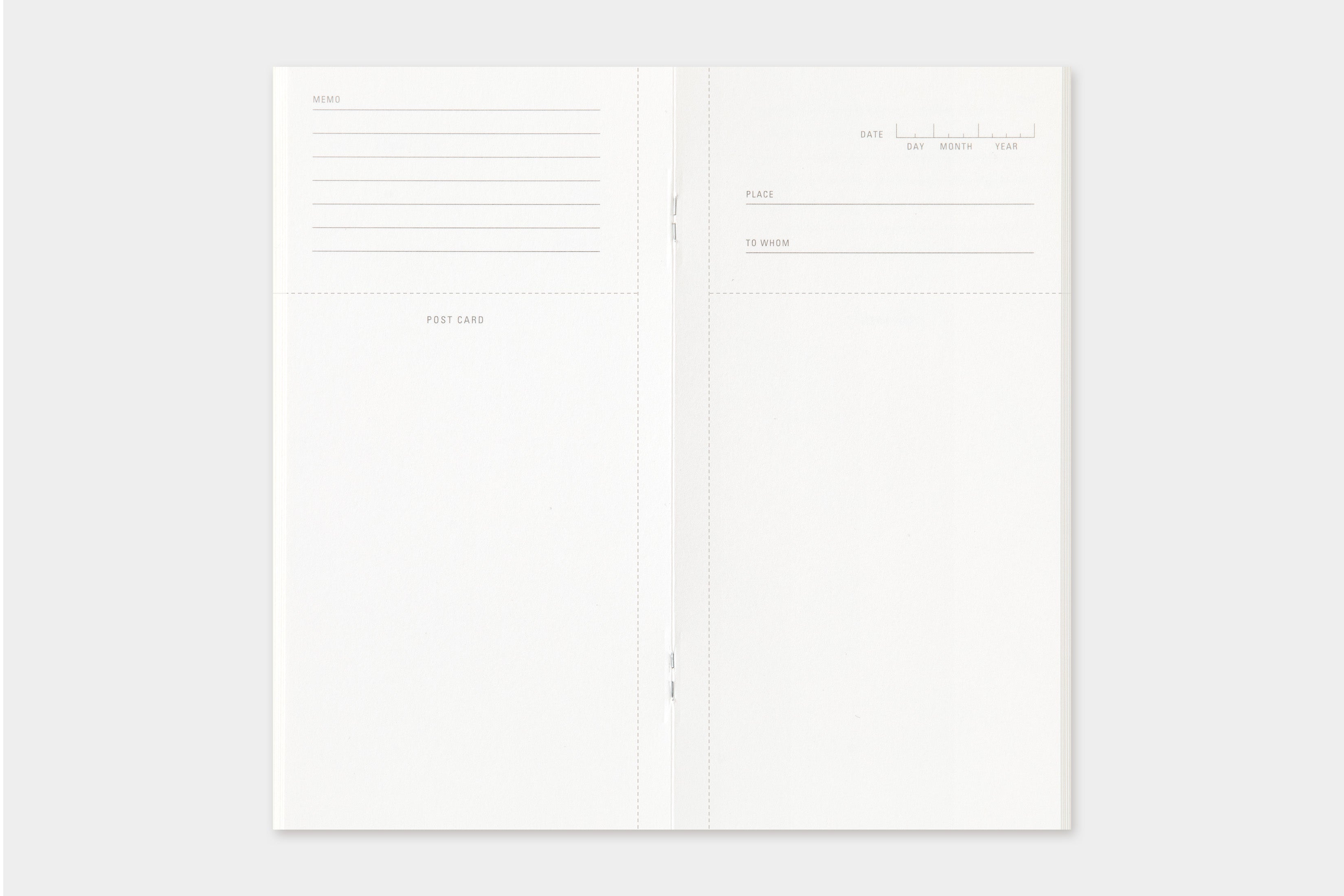 TRC TOKYO Traveler's Notebook Refill Postcard
