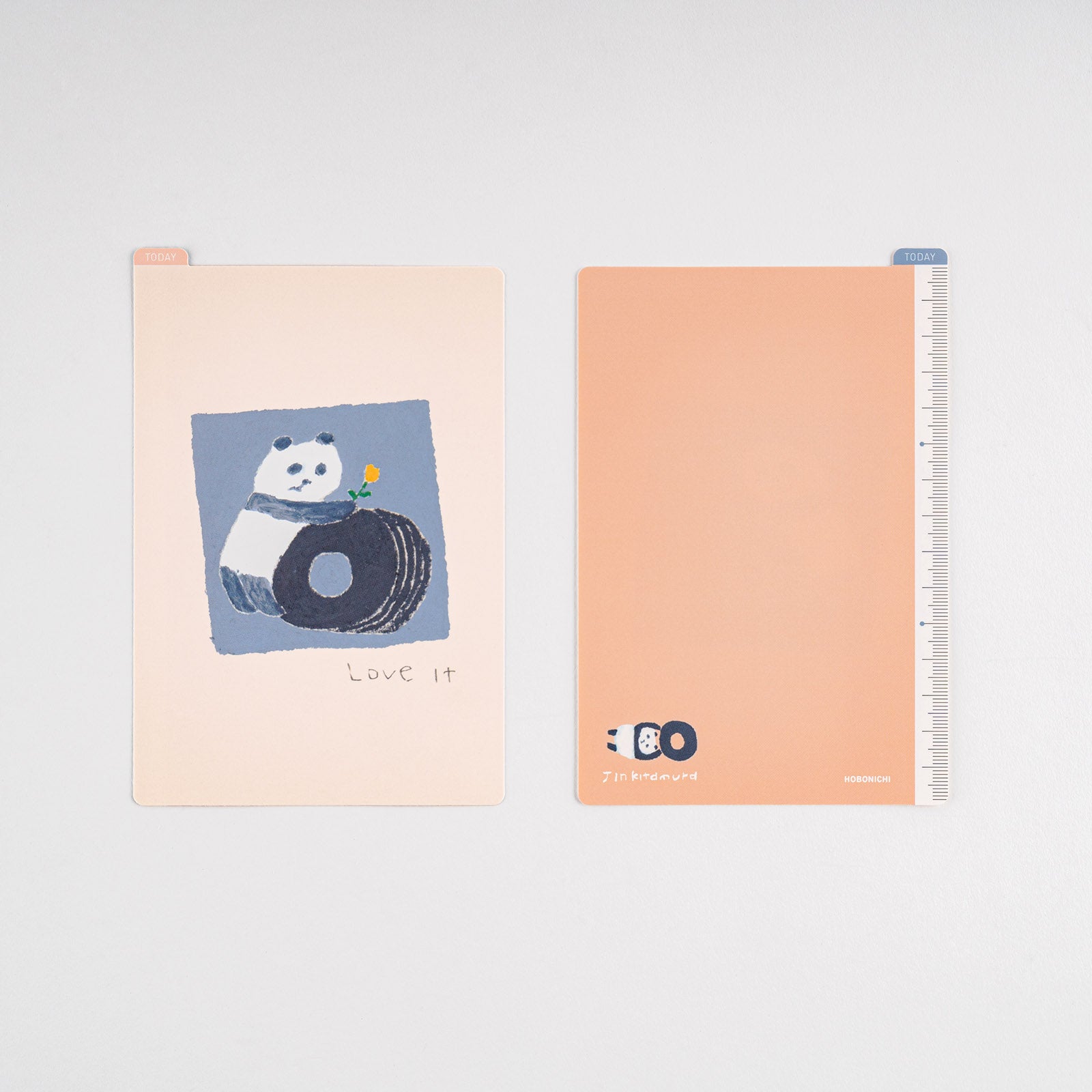 Jin Kitamura: Hobonichi Pencil Board for A6 Size (Love it (Panda))