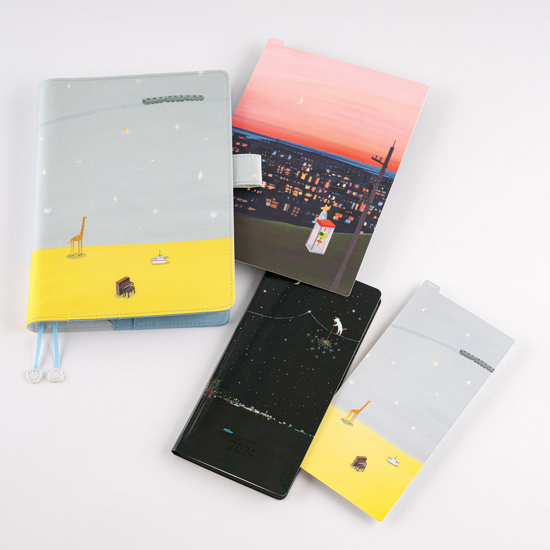 Hiroko Kubota: Hobonichi Pencil Board for A5 Size (Count the Lights)
