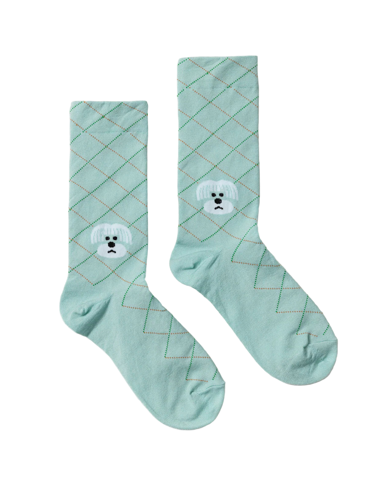 Warmgrey Tail sokkar - HAIR CUT MINT