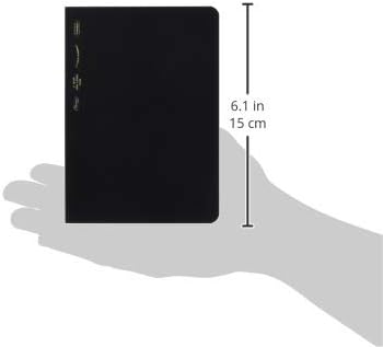 STÁLOGY 1/2 Year Notebook Gridded Black [A6]