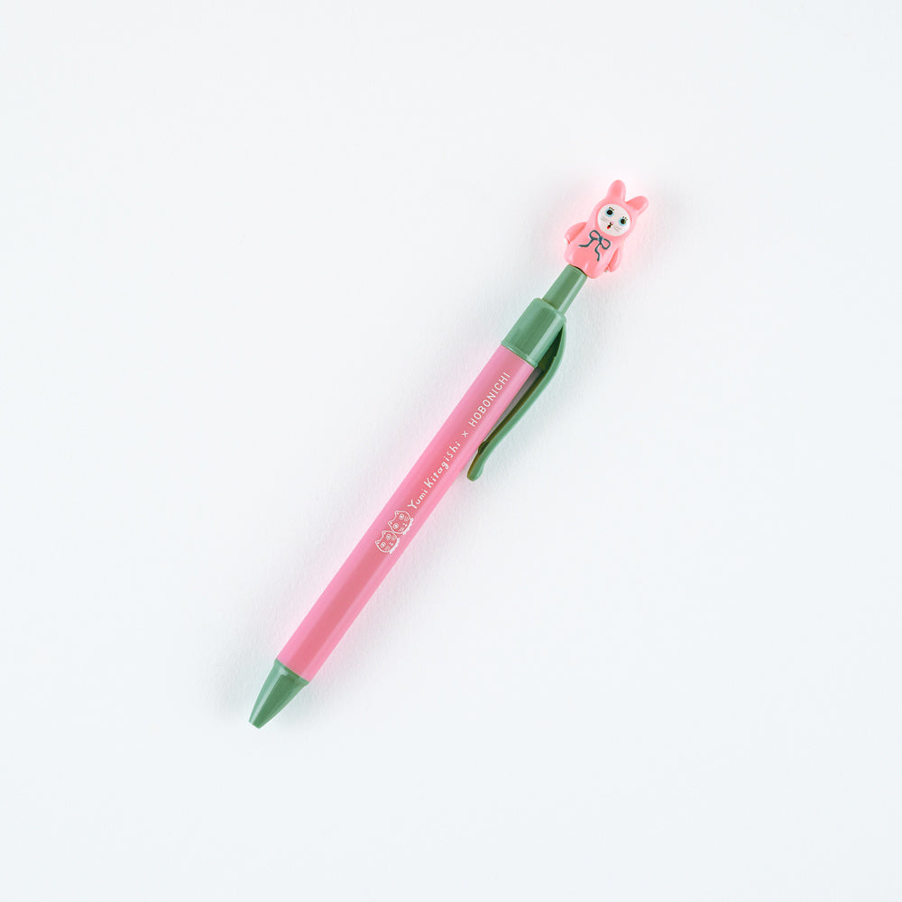 Yumi Kitagishi: Ballpoint Pen (0.5mm) (White Cat Bunny)