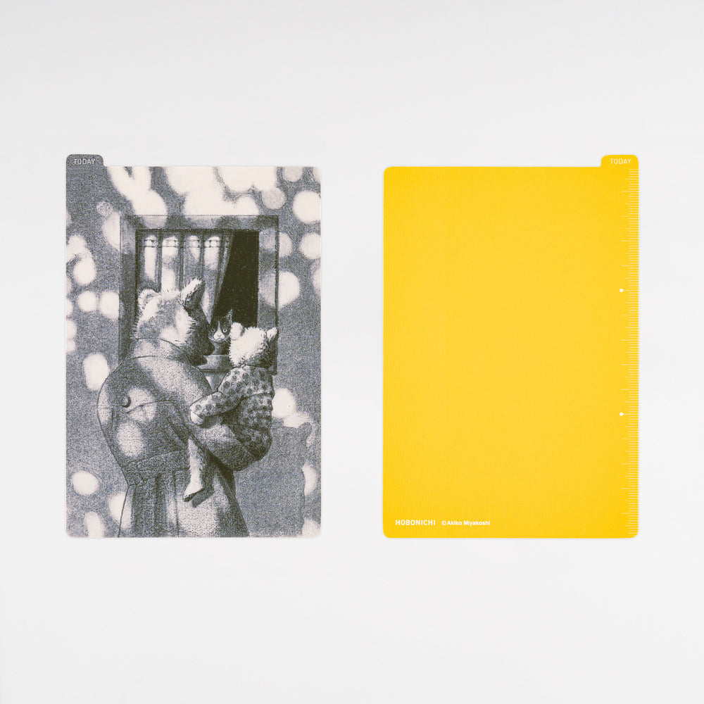 Akiko Miyakoshi: Hobonichi Pencil Board for A6 Size (Sunny Day)