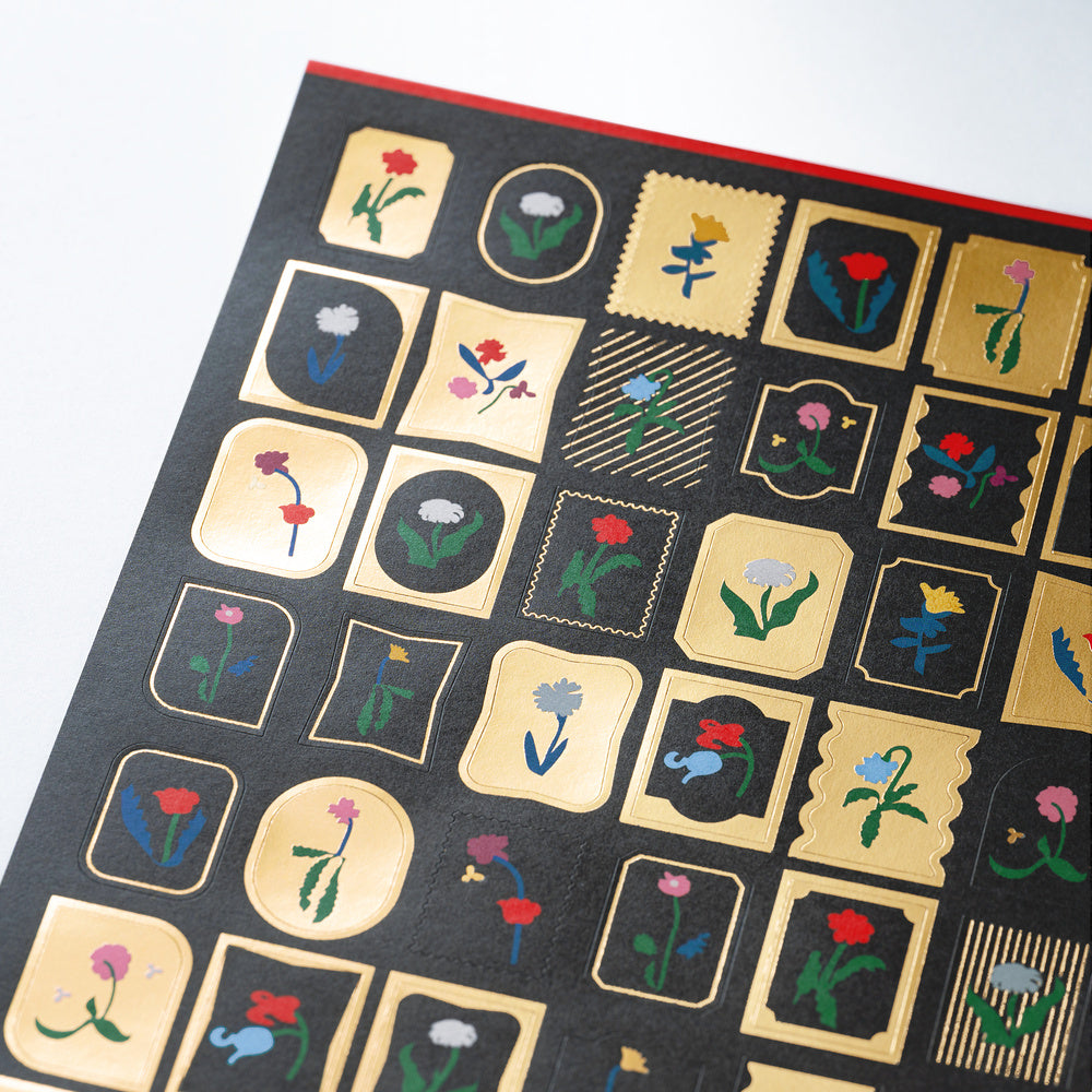 Yoshie Watanabe: Foil-Stamped Stickers (Petit Bloom)