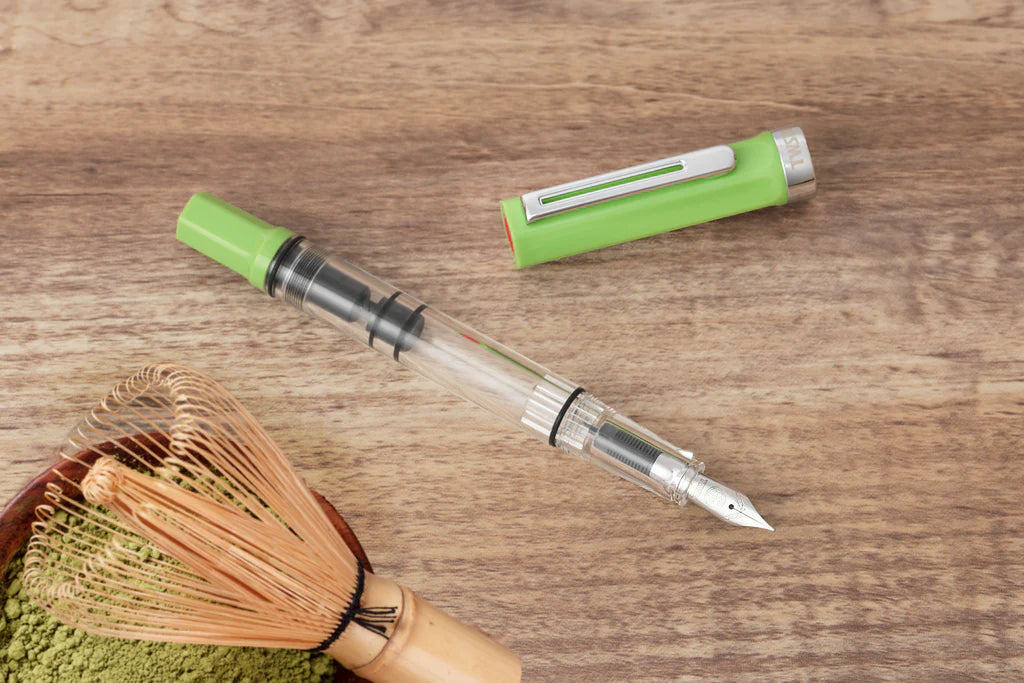 TWSBI ECO MATCHA GREEN FOUNTAIN PEN - EF/F/M/B/1.1. NIB