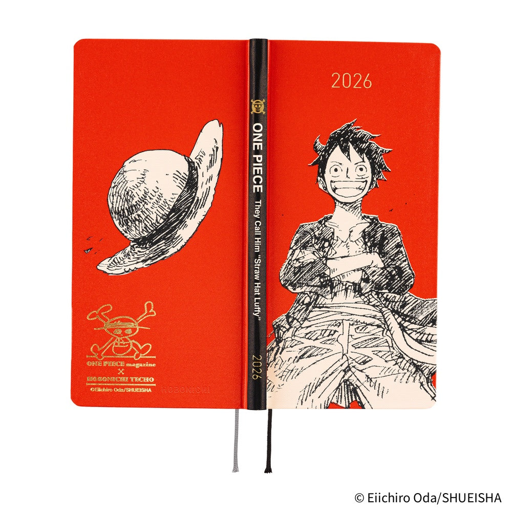 ONE PIECE magazine: Straw Hat Luffy (Red) [ENG/Tall & Slim/Jan Start]
