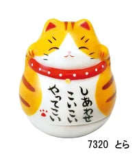 Maneki‑neko skraut (bollulaga 4cm)