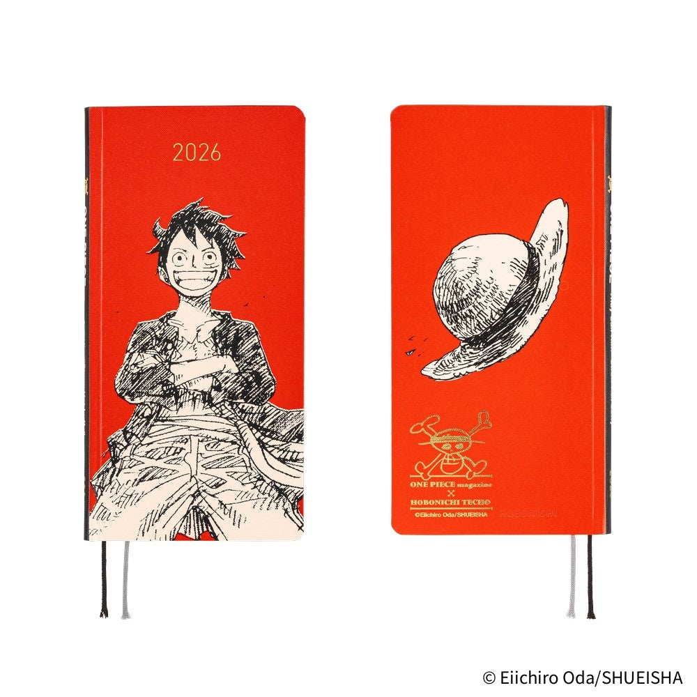 ONE PIECE magazine: Straw Hat Luffy (Red) [ENG/Tall & Slim/Jan Start]