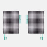 Gingham (Black) fyrir A6 - hentar fyrir Original og Planner
