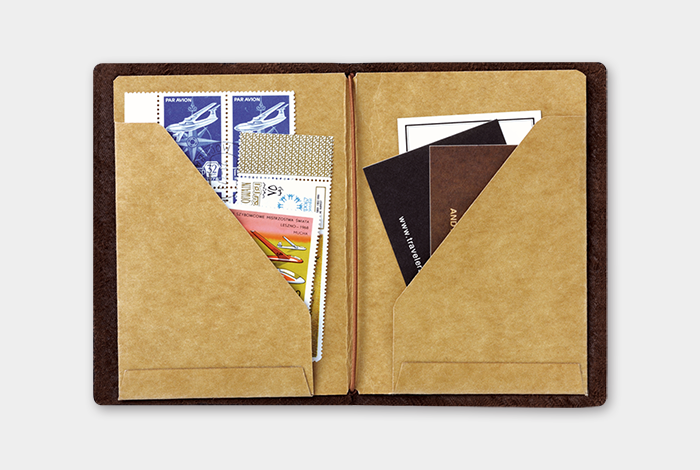 010 Passport Size - Kraft Paper Folder