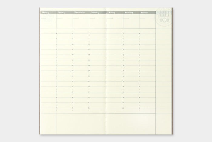 018 Regular Size - Free Diary (Weekly Vertical)