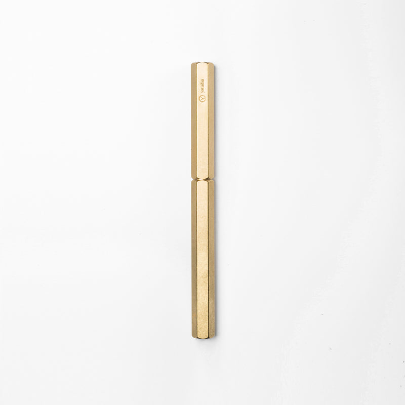 Classic Revolve-Rollerball Pen (Brass)