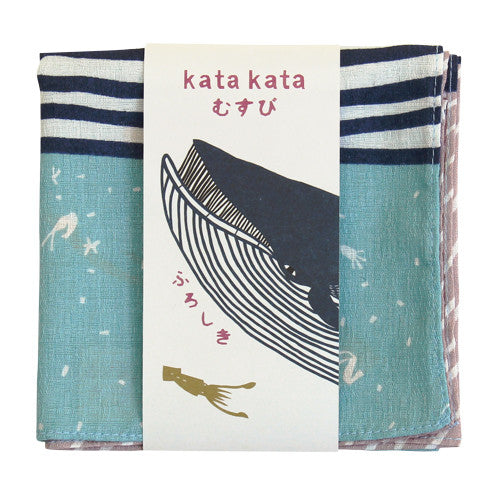 Furoshiki Japanese Traditional Wrapping Cloth - Whale