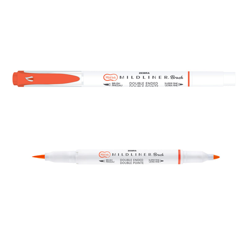 MILDLINER Brush Pen & Marker - margir litir selt í stykkjatali