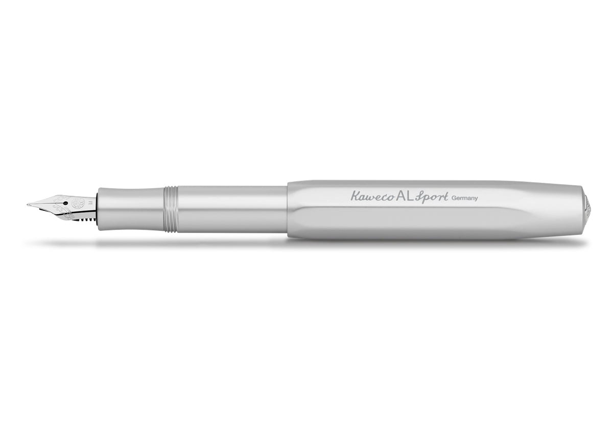 Kaweco AL Sport Fountain Pen Silver M/F