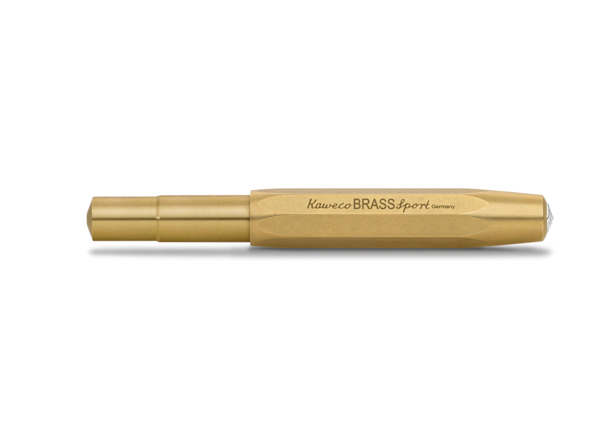 Kaweco Brass Sport Fountain Pen M/F