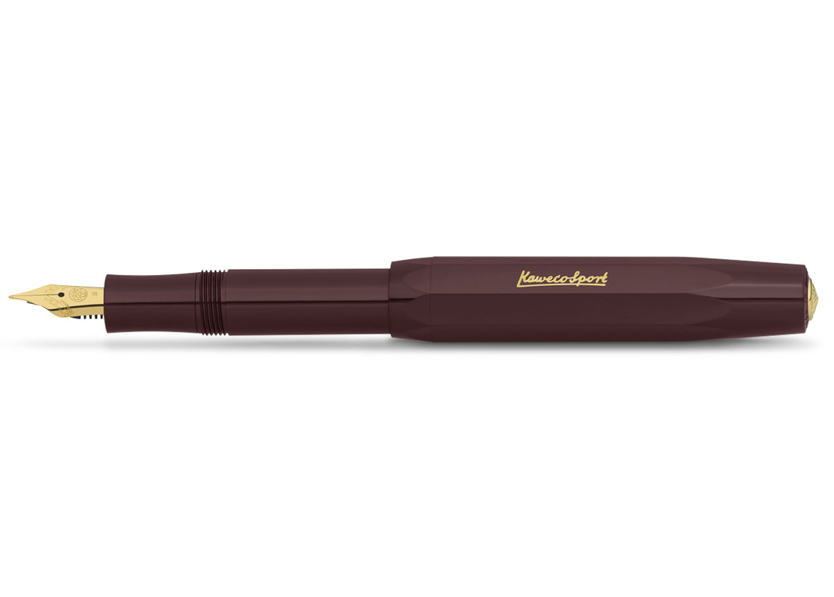 Kaweco Classic Sport Fountain Pen Bordeaux M/F