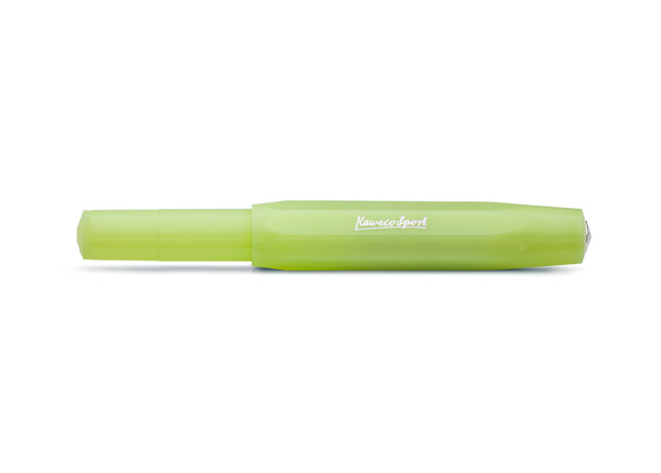 Kaweco Frosted Sport Fountain Pen Lime M/F