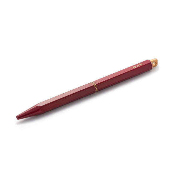 Classic Revolve-Portable Ballpoint Pen - Red/White/Black