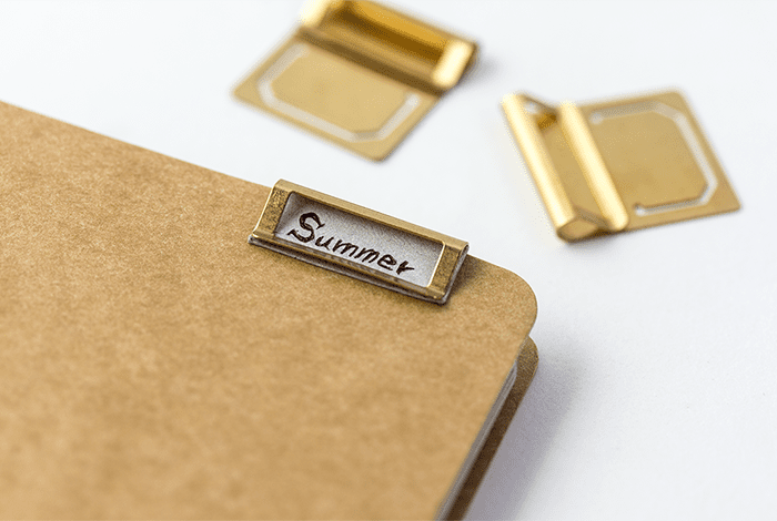 TRC Brass Index Clips