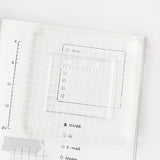 Clear Stamp - spjald 50x50x8mm