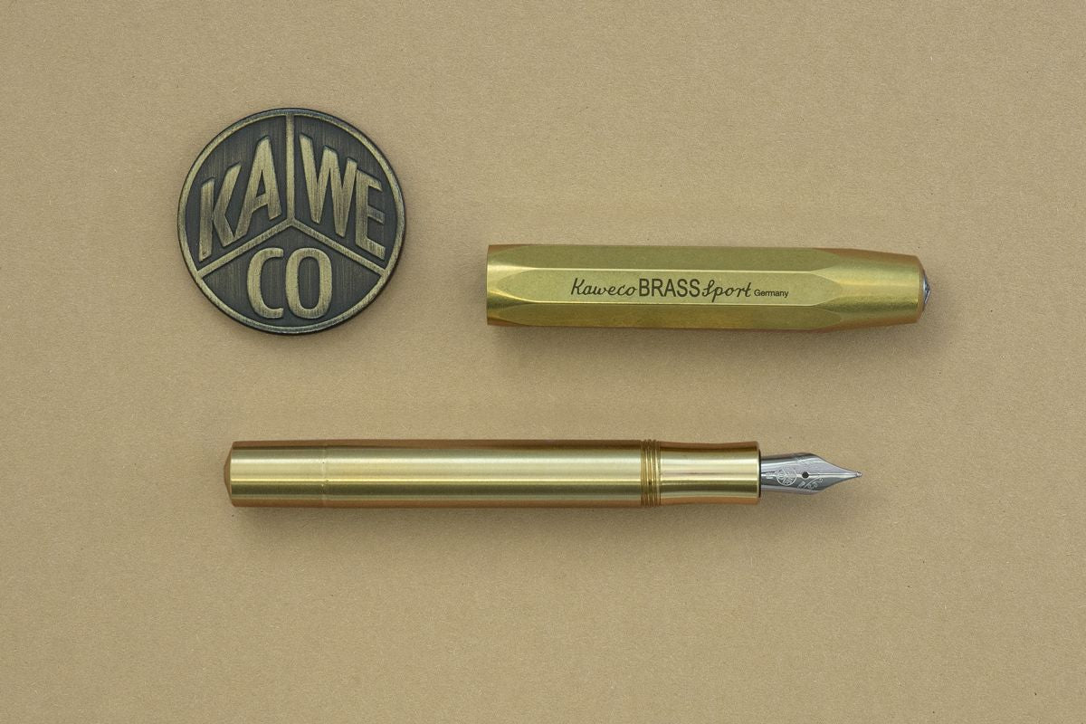 Kaweco Brass Sport Fountain Pen M/F