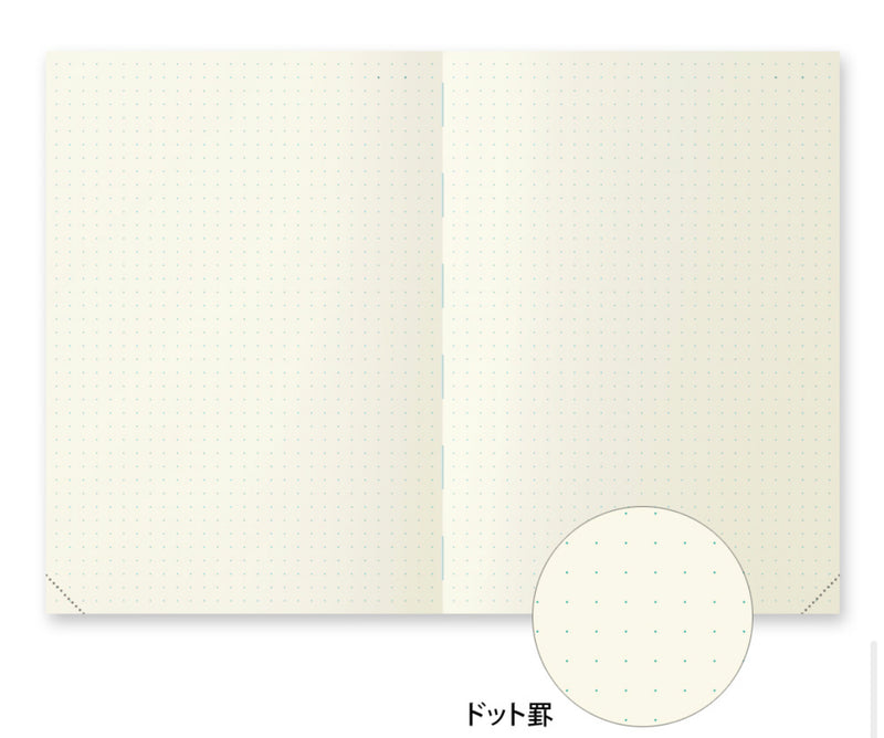 MD Notebook Journal A5 - Codex 1 Day 1 Page - Dot Grid