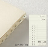 MD Notebook Journal A5 - Codex 1 Day 1 Page - Dot Grid