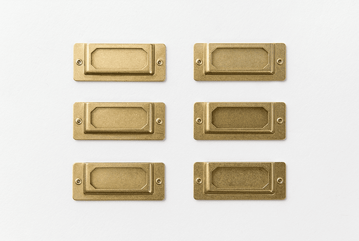 TRC Brass Label Plates
