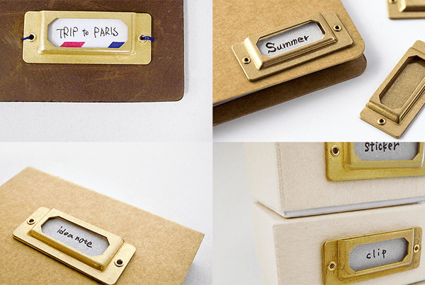 TRC Brass Label Plates