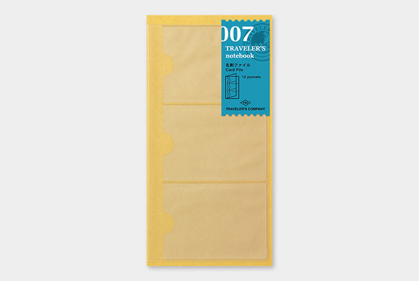 007 Regular Size - Card File