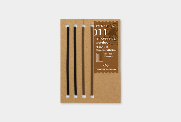 011 Passport Size - Connecting Rubber Band