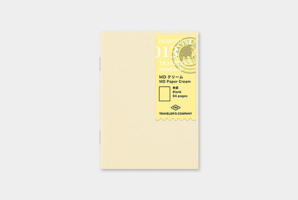 013 Passport Size - MD Paper Cream