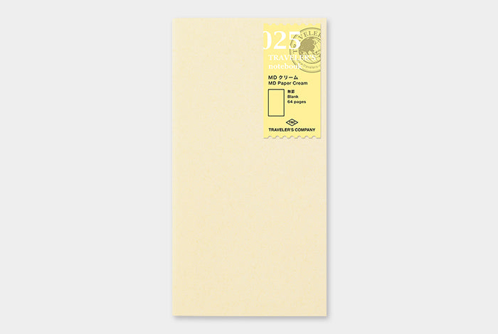 025 Regular Size - MD Paper Cream