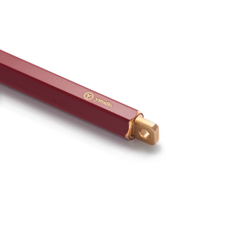 Classic Revolve-Portable Ballpoint Pen - Red/White/Black