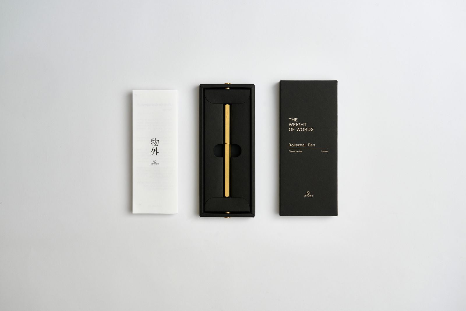 Classic Revolve-Rollerball Pen (Brass)