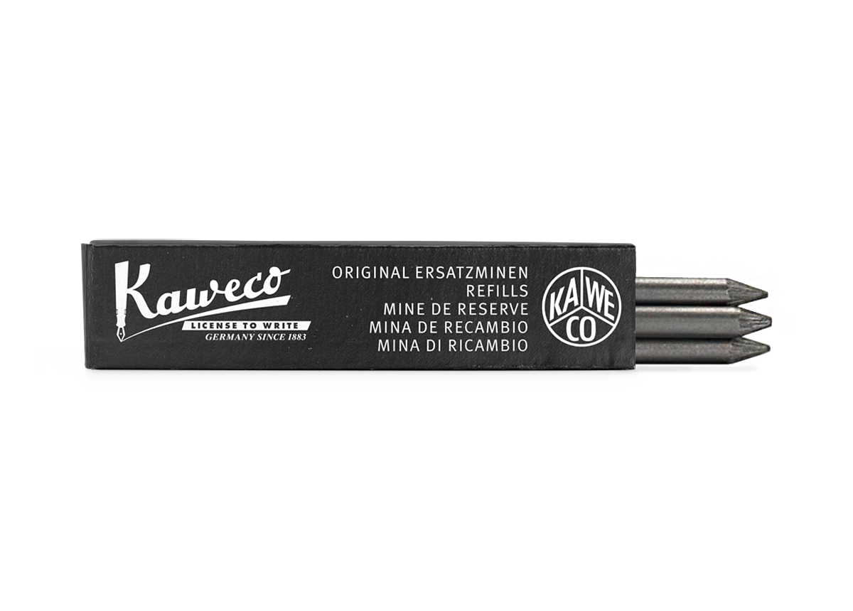Kaweco Pencil Leads 5.6 mm 5B - 3 pcs